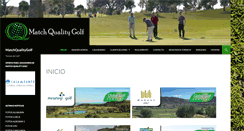 Desktop Screenshot of matchqualitygolf.com